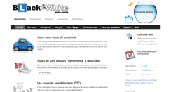 Desktop Screenshot of bw-autoecole.ch