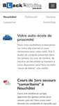 Mobile Screenshot of bw-autoecole.ch